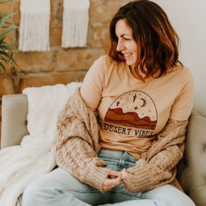 Desert Vibes Graphic Tee Shirt (Wholesale) sold by Ally and Rae