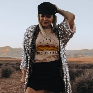 Desert Vibes Graphic Tee Shirt (Wholesale) sold by Ally and Rae