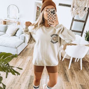 Spooky Season Embroidered Crewneck Sweatshirt (Wholesale) sold by Ally and Rae