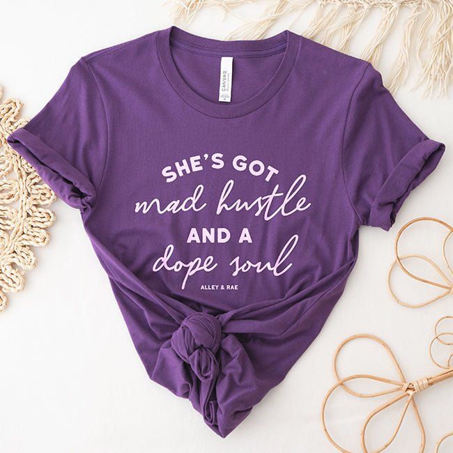 Mad Hustle Dope Soul Lightweight Tee - Final Sale sold by Ally and Rae product image thumbnail 2