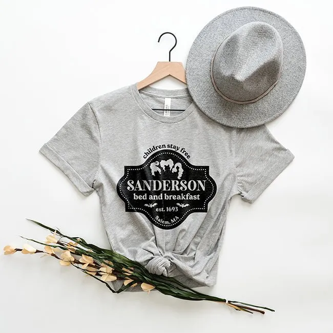 Sanderson Bed And Breakfast Lightweight Tee sold by Alley and Rae product image thumbnail 2