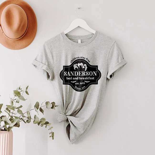 Sanderson Bed And Breakfast Lightweight Tee sold by Alley and Rae product image thumbnail 4