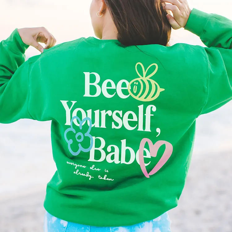 Bee Yourself, Babe Crewneck Sweatshirt sold by Alley and Rae product image thumbnail 5