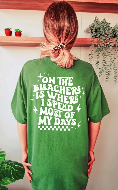 On The Bleachers Lightweight Soccer Tee sold by Alley and Rae