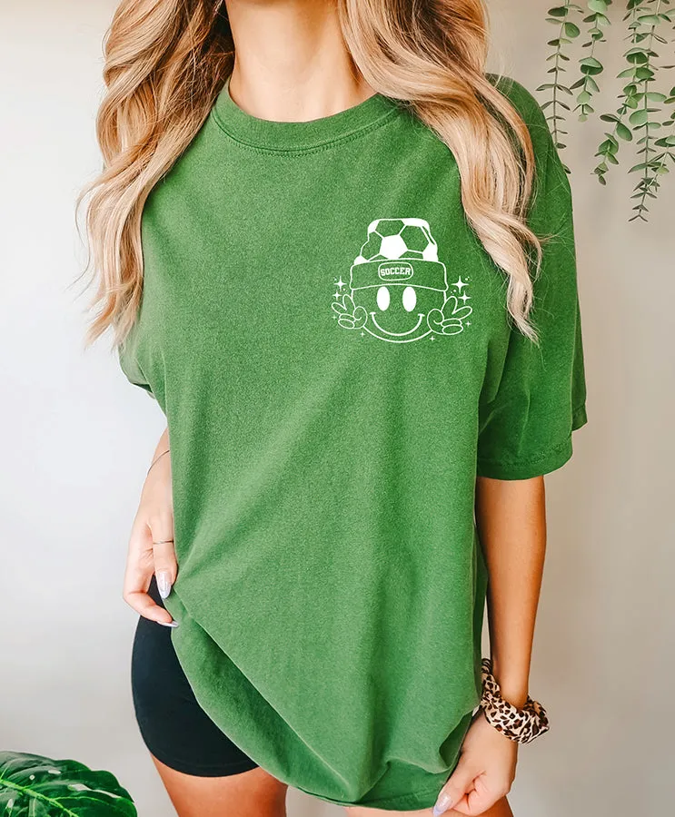 On The Bleachers Lightweight Soccer Tee sold by Alley and Rae product image thumbnail 2