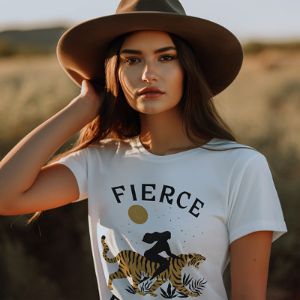 Fierce Female Graphic Tee (Wholesale) sold by Ally and Rae