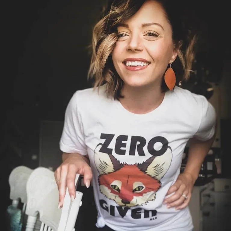 Zero Fox Given Lightweight Tee sold by Alley and Rae