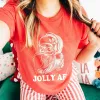 Jolly AF Lightweight Tee sold by Alley and Rae