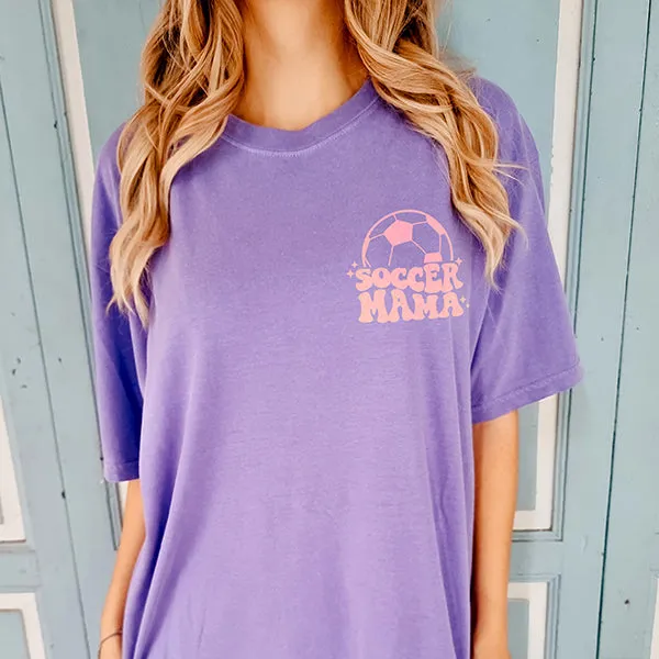 Loud Mouth Soccer Mama Heavyweight Tee sold by Alley and Rae product image thumbnail 2