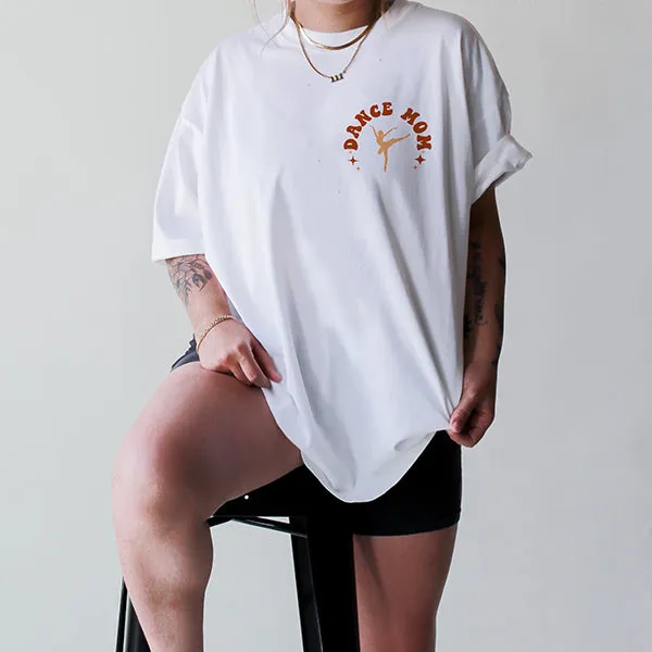 Get In Loser Retro Dance Mom Heavyweight Tee sold by Alley and Rae product image thumbnail 2