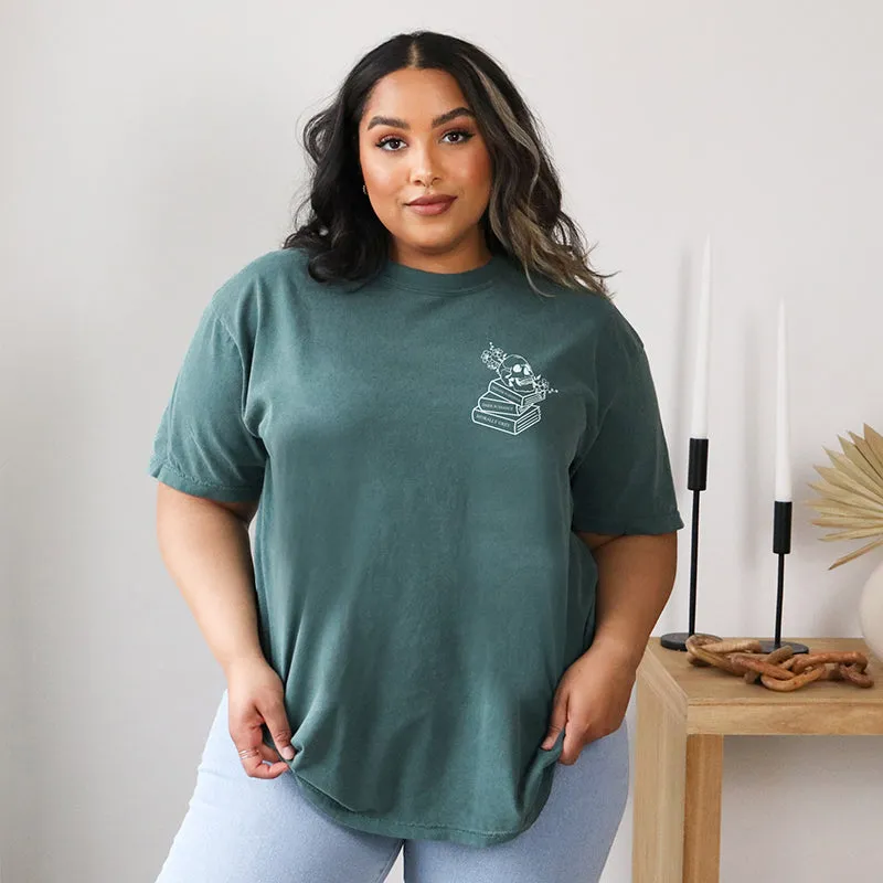 Somebody's Smut Reading Wife Heavyweight Tee sold by Alley and Rae product image thumbnail 2