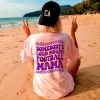 Loud Mouth Football Mama Heavyweight Tee sold by Alley and Rae