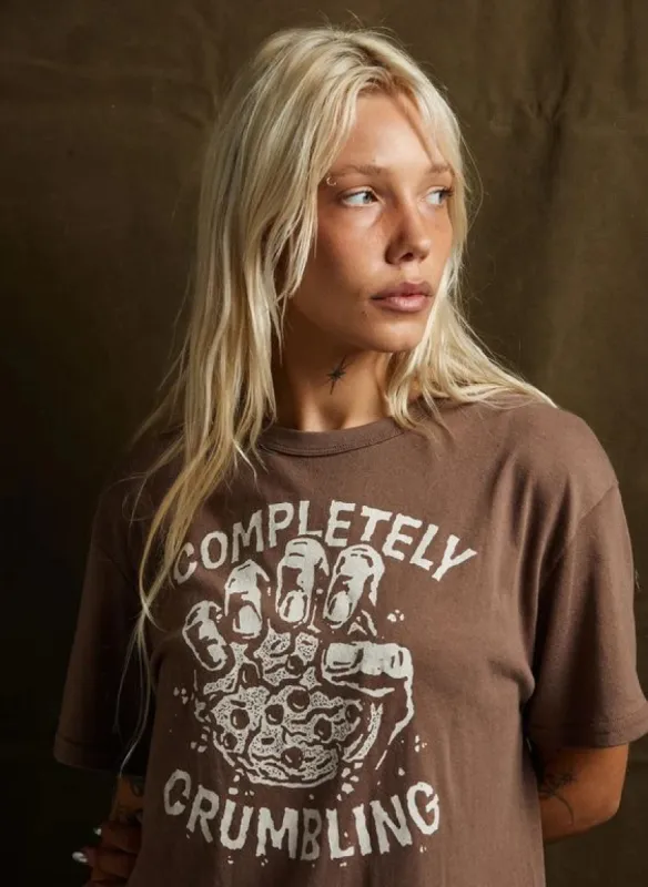 Completely Crumbling Unisex Tee sold by Alley and Rae