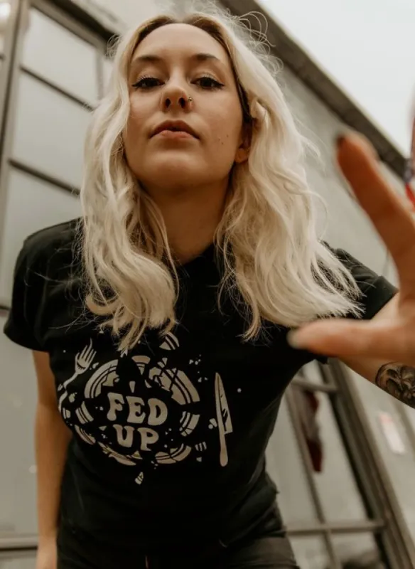 Fed Up Graphic Tee sold by Alley and Rae