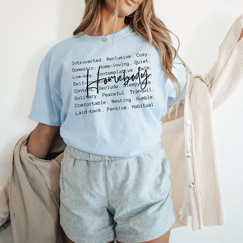 Homebody Graphic Tee (Pre-Order) sold by Alley and Rae product image thumbnail 5