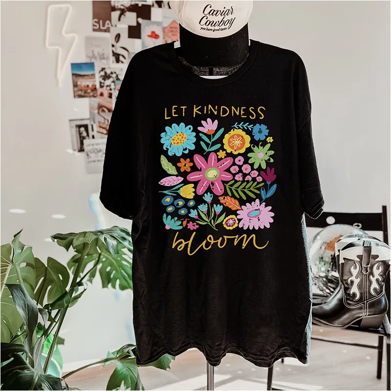 Let Kindness Bloom Graphic Tee sold by Alley and Rae product image thumbnail 2