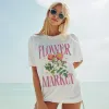 Flower Market Heavyweight Tee sold by Alley and Rae