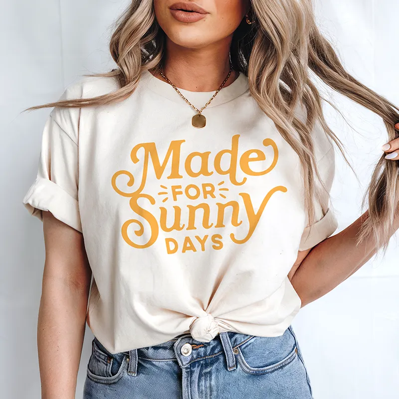 Made For Sunny Days Tee sold by Alley and Rae