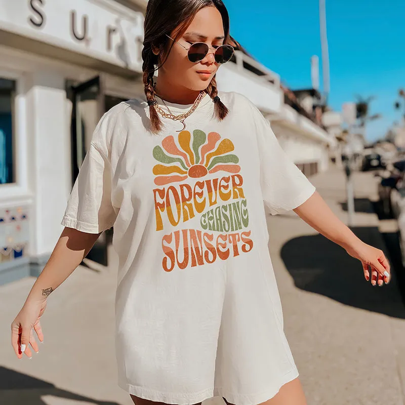 Forever Chasing Sunsets Tee sold by Alley and Rae product image thumbnail 3