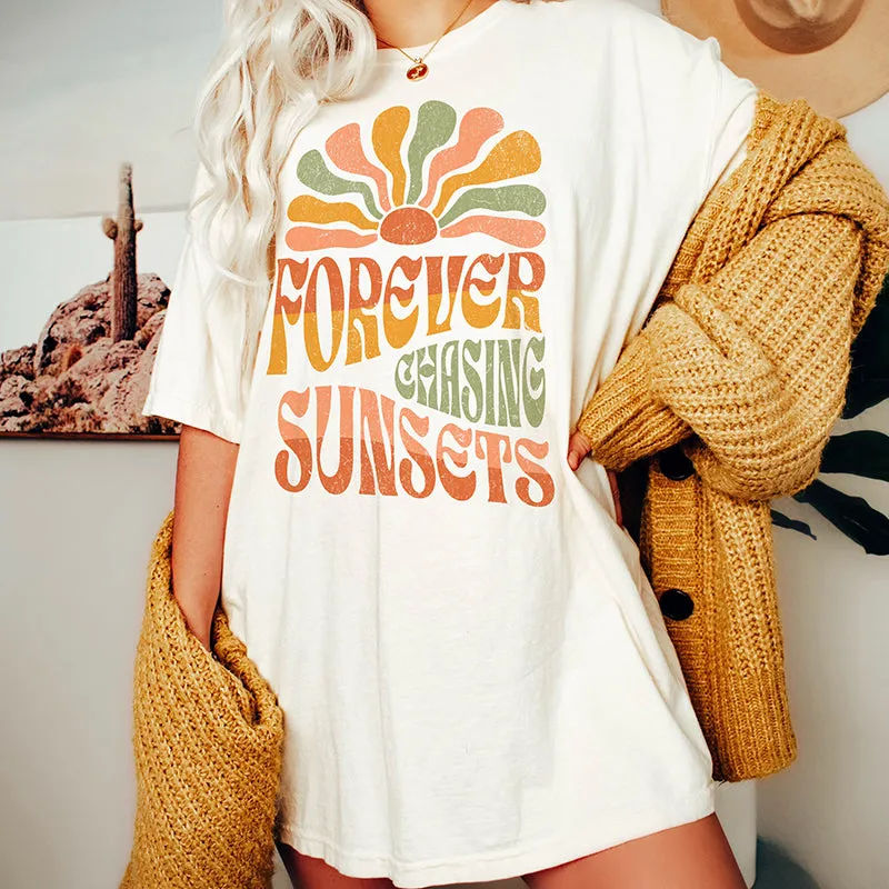 Forever Chasing Sunsets Tee sold by Alley and Rae product image thumbnail 2