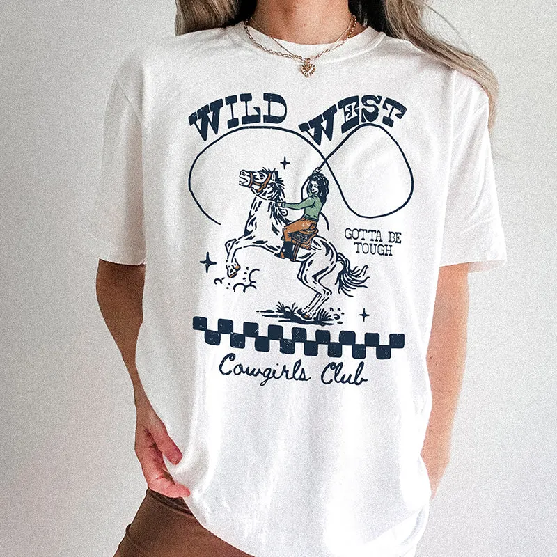 Wild West Cowgirls Club Tee (Wholesale) sold by Alley and Rae product image thumbnail 2