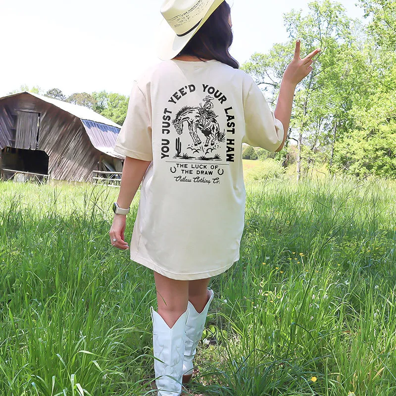 You Just Yee'd Your Last Haw Western Graphic Tee (Wholesale) sold by Alley and Rae product image thumbnail 5
