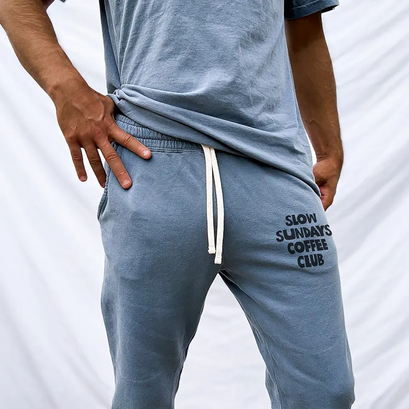 Slow Sundays Coffee Club Lightweight Fleece Sweatpants (Wholesale) sold by Alley and Rae product image thumbnail 4