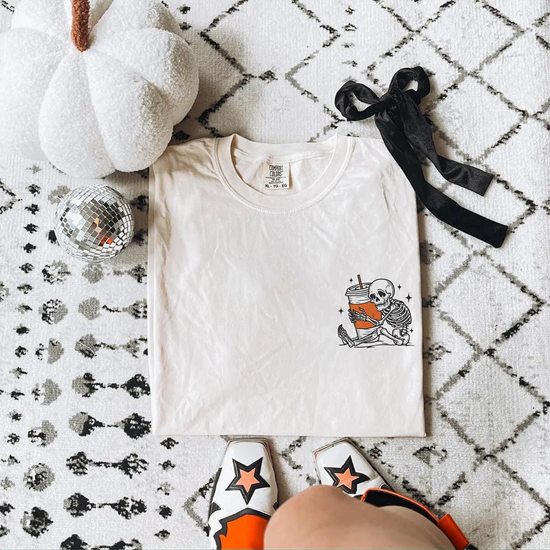 Maybe Coffee Is Addicted To Me Graphic Tee (Wholesale) sold by Alley and Rae product image thumbnail 3
