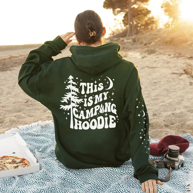 This Is My Camping Hoodie (Wholesale) sold by Alley and Rae product image thumbnail 4