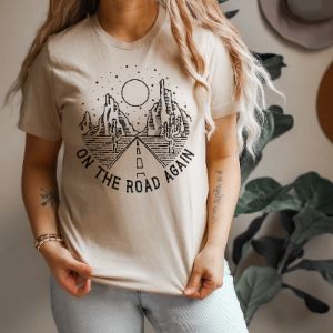 On The Road Again Road Trip Graphic Tee (Wholesale) sold by Ally and Rae