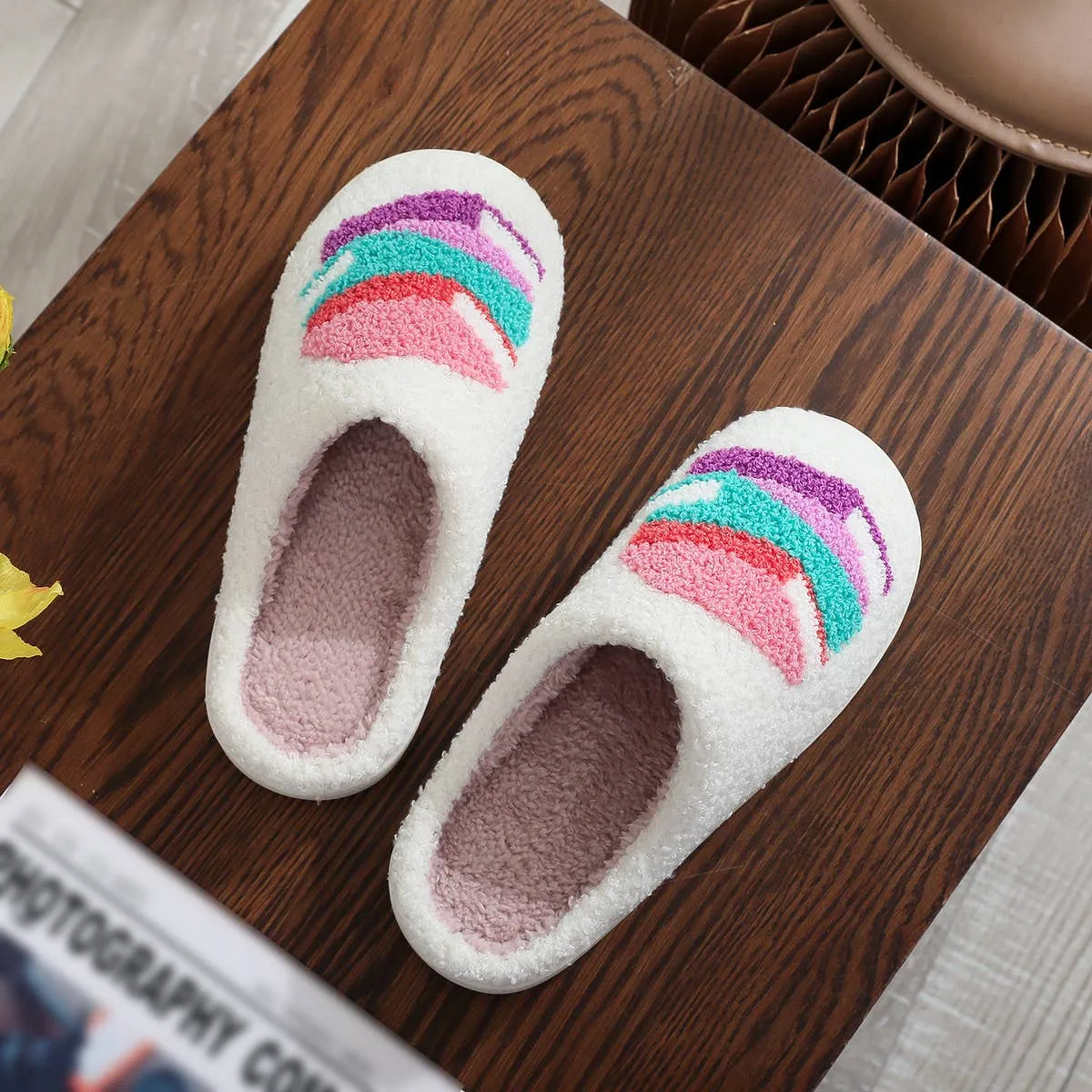 Bookish Sherpa Slippers – Cozy Slippers for Readers & Homebodies sold by Alley and Rae product image thumbnail 3