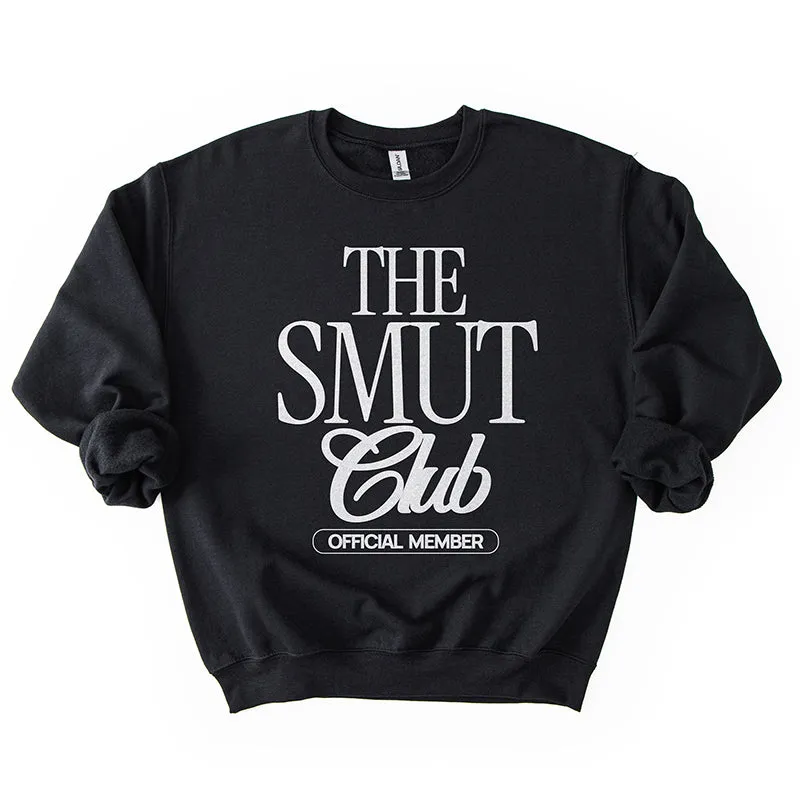 The Smut Club Official Member Sweatshirt – Funny Bookish Cozy Pullover sold by Alley and Rae product image thumbnail 4