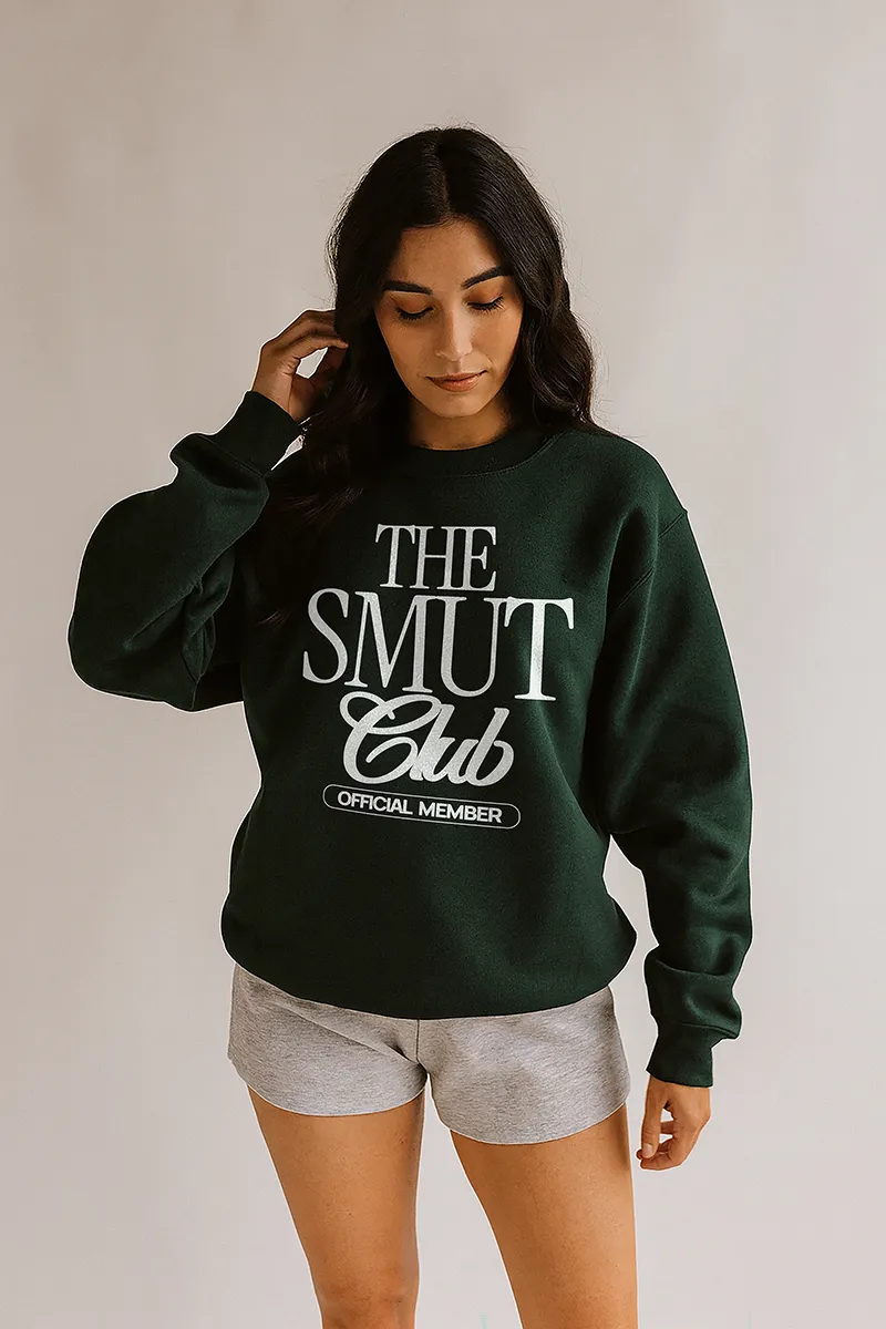 The Smut Club Official Member Sweatshirt – Funny Bookish Cozy Pullover sold by Alley and Rae product image thumbnail 3