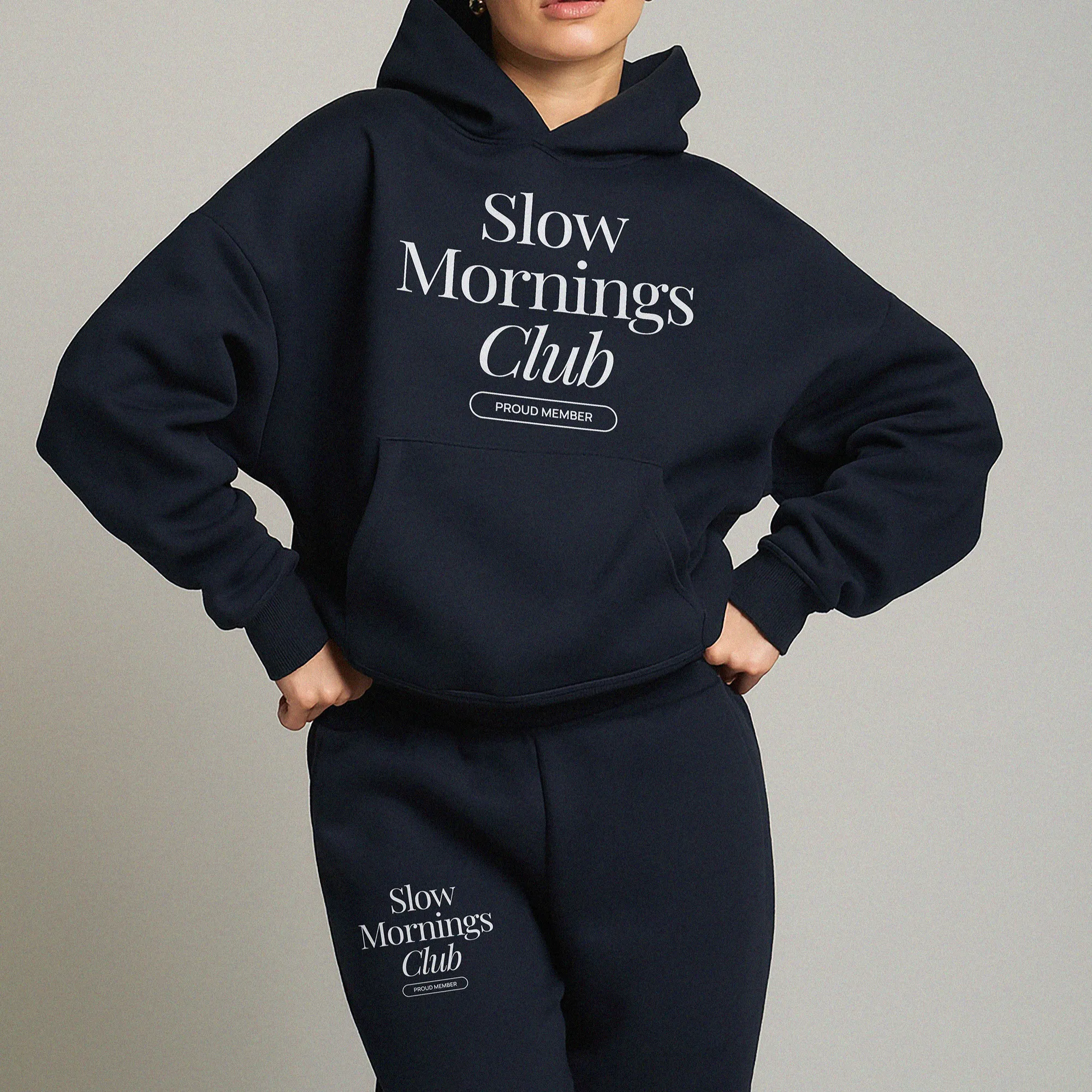 Slow Mornings Club Sweatpants | Cozy Coffee Lounge Joggers sold by Alley and Rae product image thumbnail 2