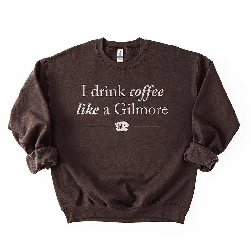 I Drink Coffee Like a Gilmore Sweatshirt – Unisex sold by Alley and Rae product image thumbnail 4