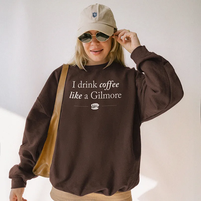 I Drink Coffee Like a Gilmore Sweatshirt – Unisex sold by Alley and Rae product image thumbnail 3
