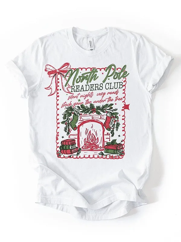 North Pole Readers Club TBR Tee – Lightweight or Heavyweight sold by Alley and Rae product image thumbnail 2
