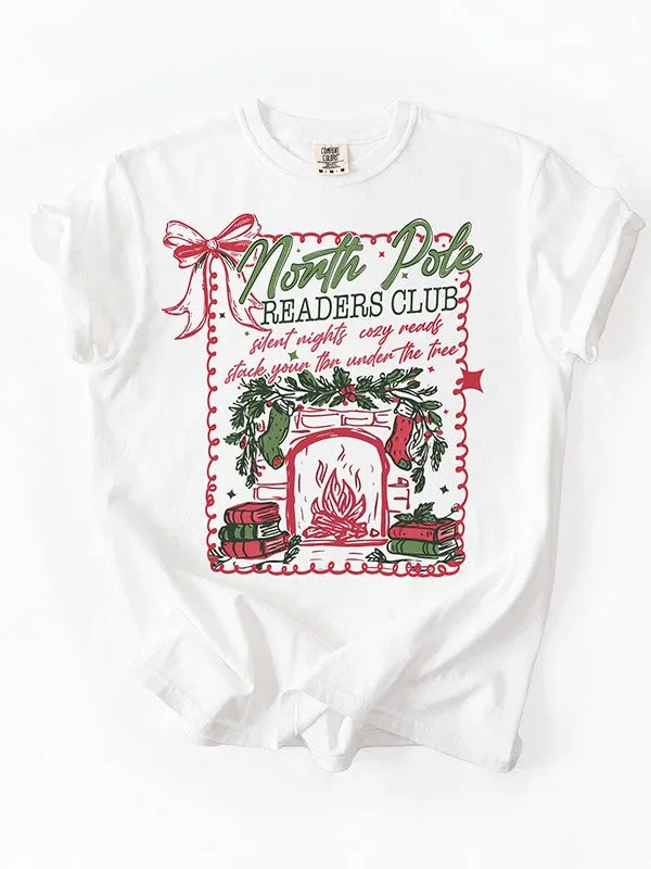 North Pole Readers Club TBR Tee – Lightweight or Heavyweight sold by Alley and Rae product image thumbnail 4