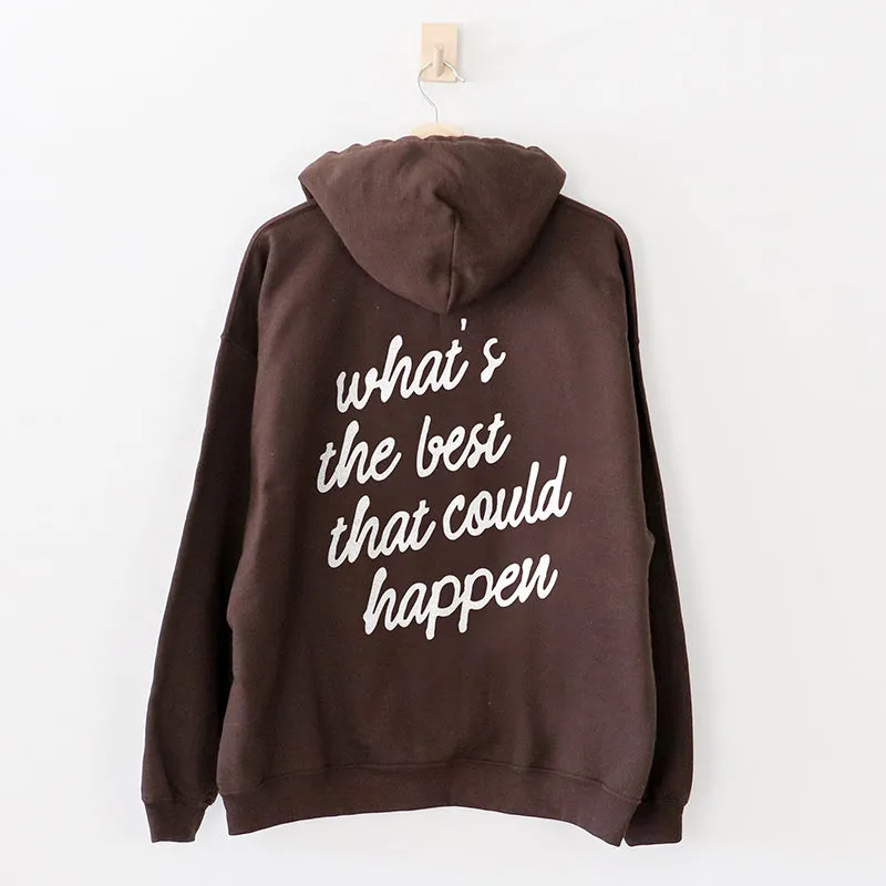 What’s the Best That Could Happen Hoodie sold by Alley and Rae product image thumbnail 5