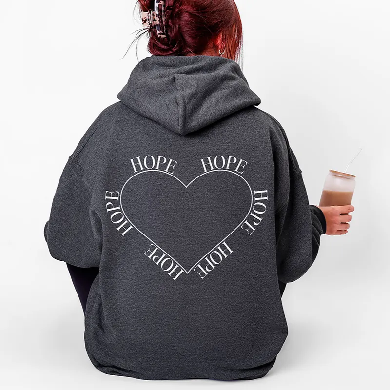 Hopeful Heart Hoodie sold by Alley and Rae product image thumbnail 2