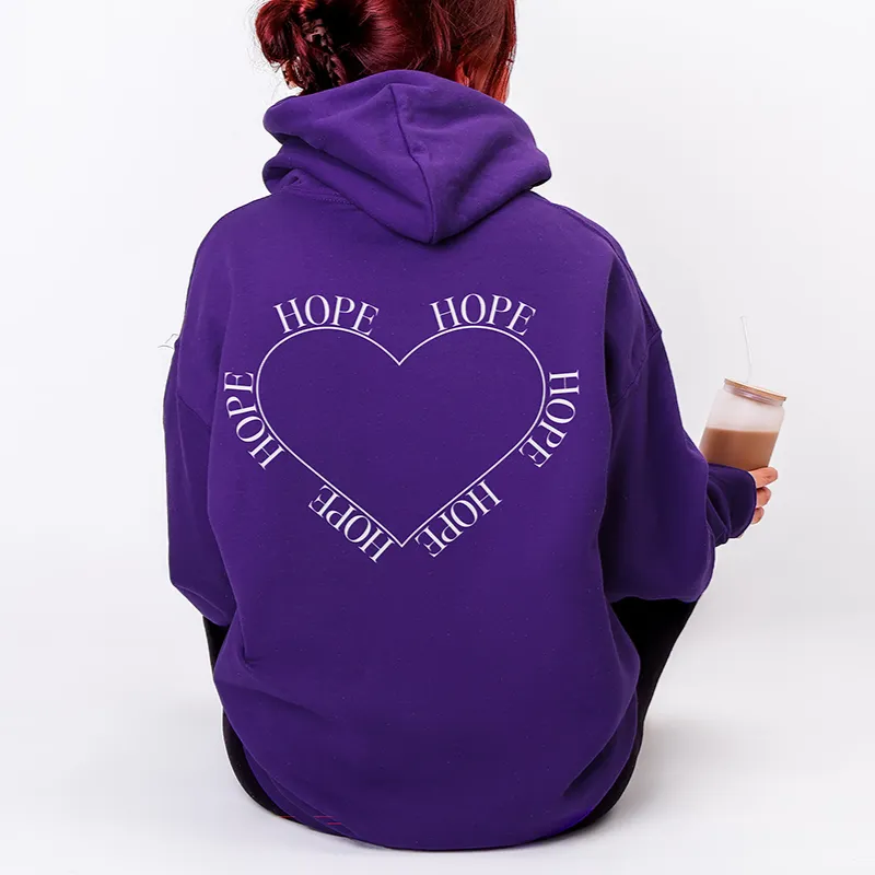 Hopeful Heart Hoodie sold by Alley and Rae product image thumbnail 4