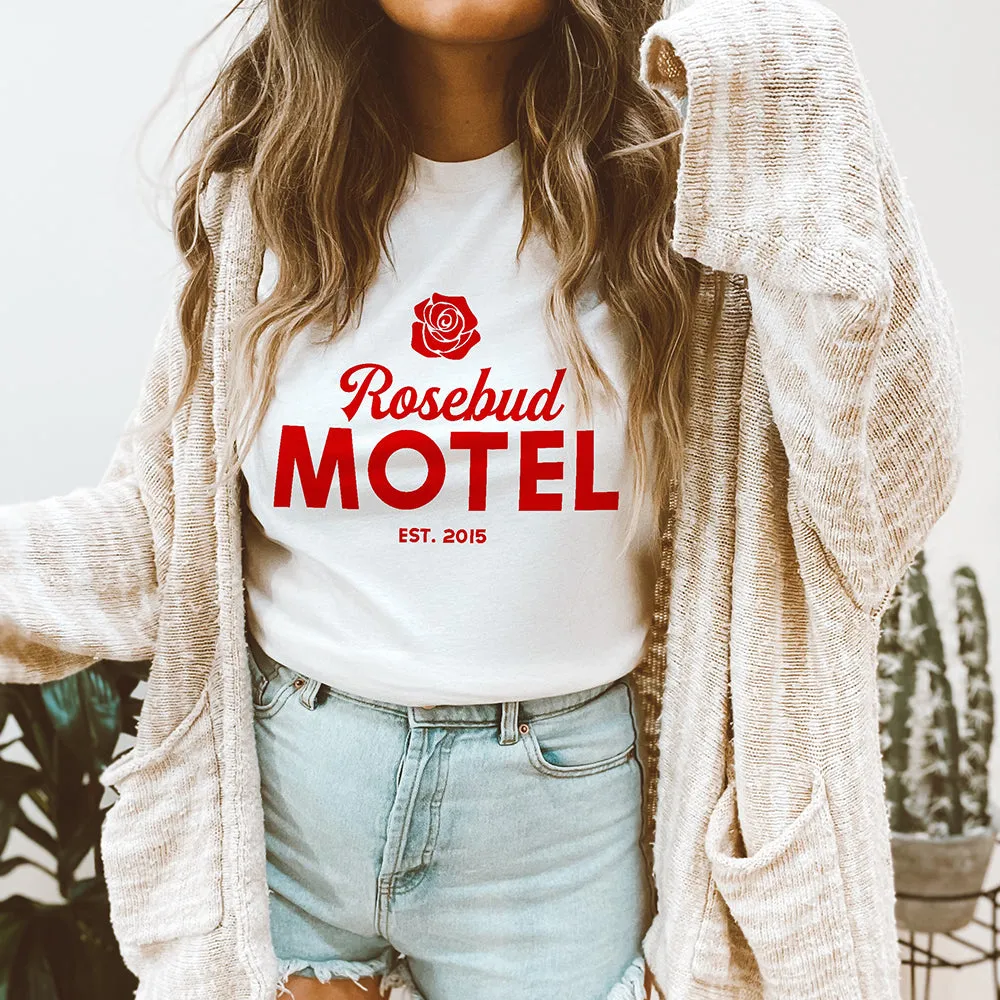 Rosebud Motel Graphic Tee Shirt sold by Alley and Rae