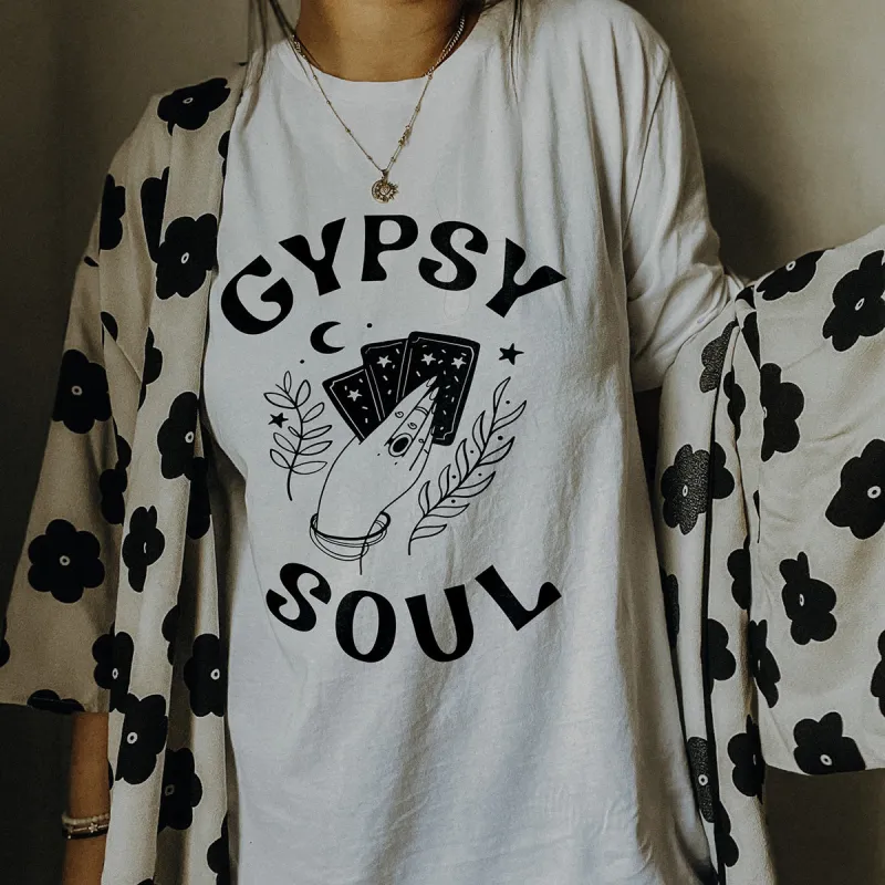 Gypsy Soul Graphic Tee Shirt sold by Alley and Rae