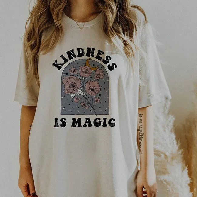 Kindness Is Magic Lightweight Tee sold by Alley and Rae
