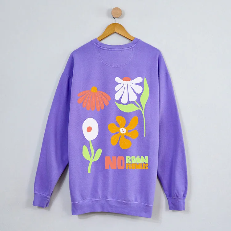 No Rain No Flowers Crewneck Sweatshirt (Wholesale) sold by Alley and Rae product image thumbnail 5