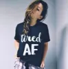 Tired AF Lightweight Tee sold by Alley and Rae