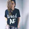 Tired AF Lightweight Tee sold by Alley and Rae