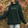 Be A Nice Human Puff Print Hoodie sold by Alley and Rae