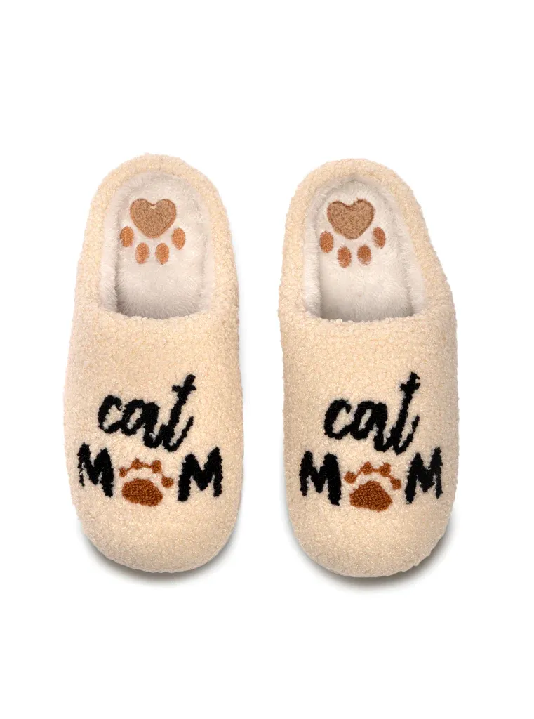 Cat Mom Slippers sold by Alley and Rae