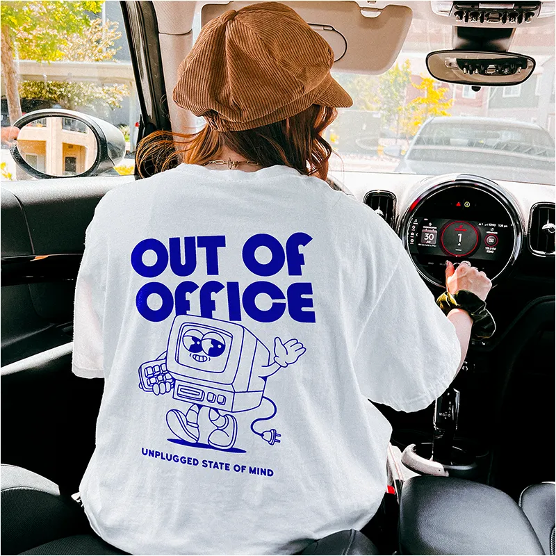 Out Of Office Graphic Tee (Wholesale) sold by Alley and Rae
